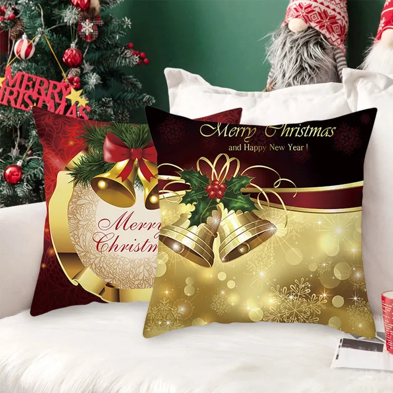 Housses de coussin de noël - Égaillez votre espace pour les fêtes