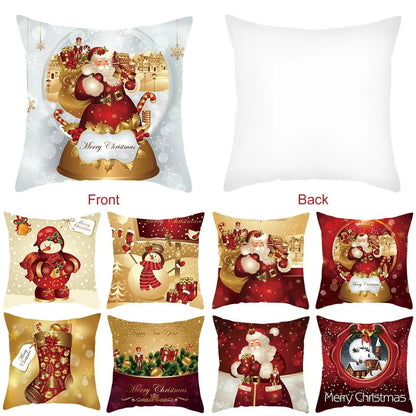 Housses de coussin de noël - Égaillez votre espace pour les fêtes