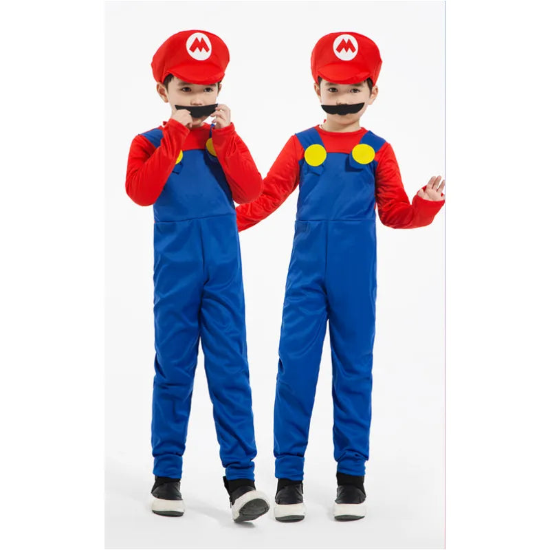 Costumes de Mario et Luigi pour toute la famille