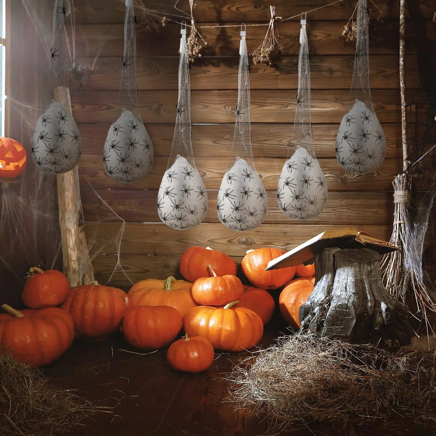 Décorations Suspendues Lumineuses d'Halloween - Éveillez l'Esprit Sinistre