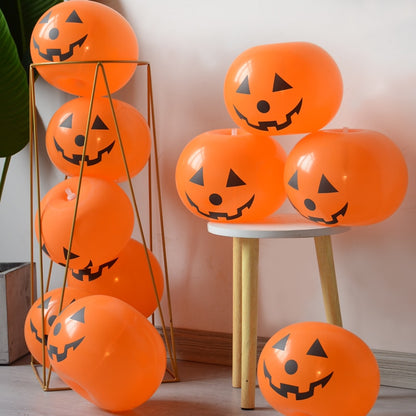 5pcs Ballons citrouilles d'Halloween