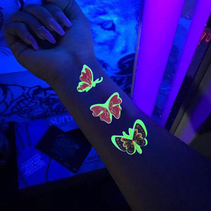 Tatouages lumineux temporaires : Ajoutez une touche de magie à votre fête d'anniversaire