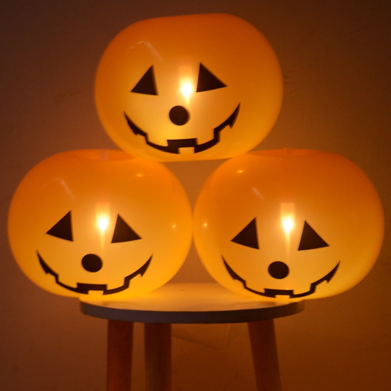 5pcs Ballons citrouilles d'Halloween