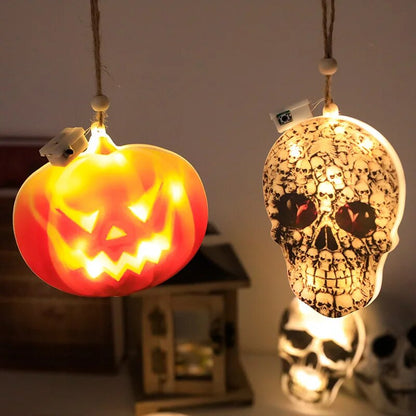 Lumières décoratives d'Halloween avec corde suspendue - Créez une ambiance sinistre