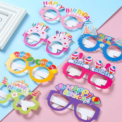 Lunettes en Papier Joyeux Anniversaire - Amusez-vous avec Style